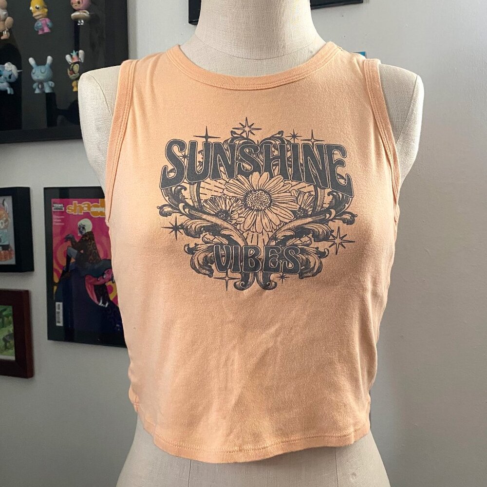 Homegirl Society Cropped Tank Top
